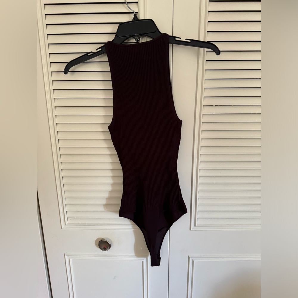 A.L.C.
Ashley Rib Knit High Neck Bodysuit - Picture 4 of 6